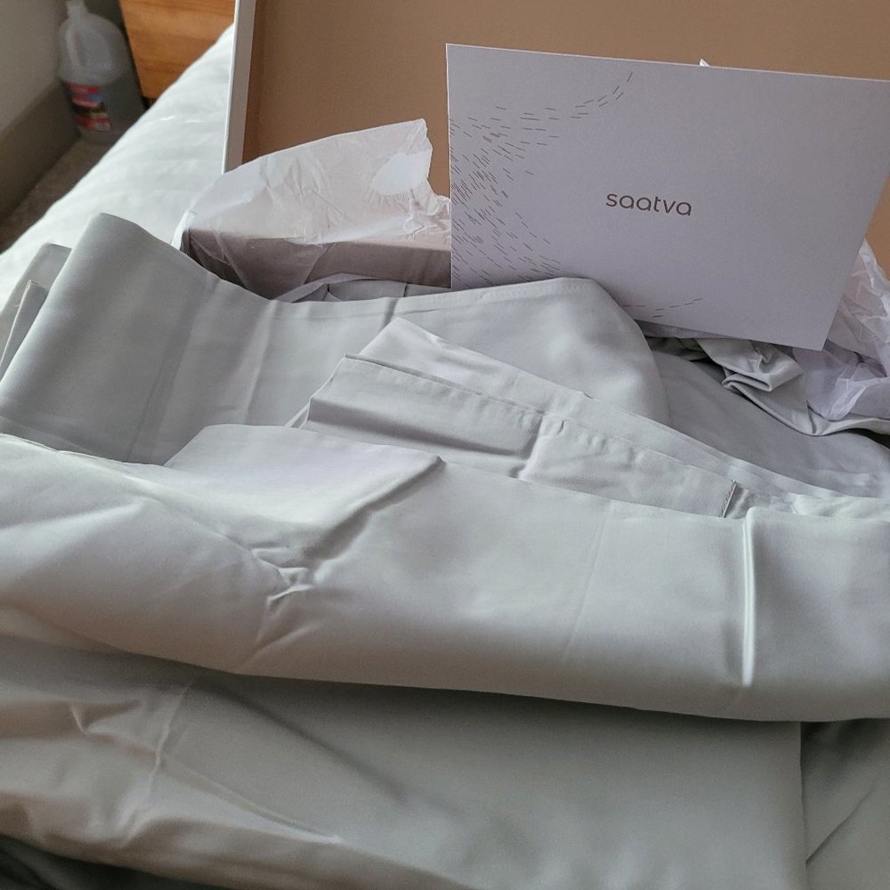Saatva sheets!